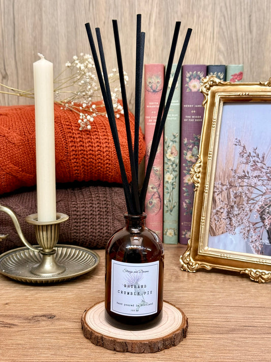 Rhubarb crumble pie Reed diffuser 100ml