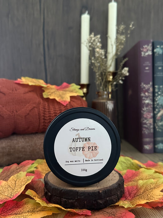 Autumn Toffee Pie wax melts
