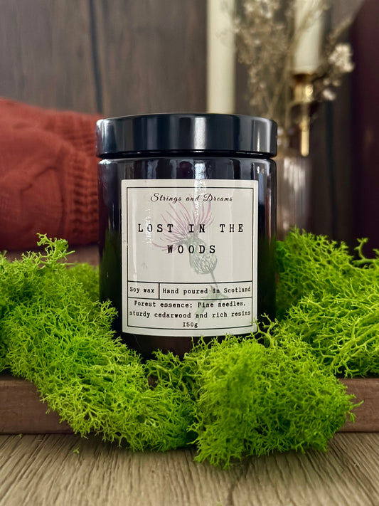 Lost in the Woods soy wax candle