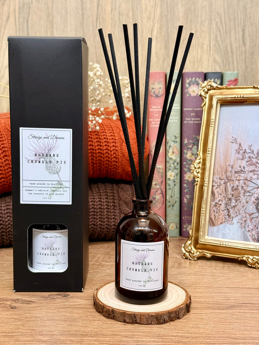 Rhubarb crumble pie Reed diffuser 100ml