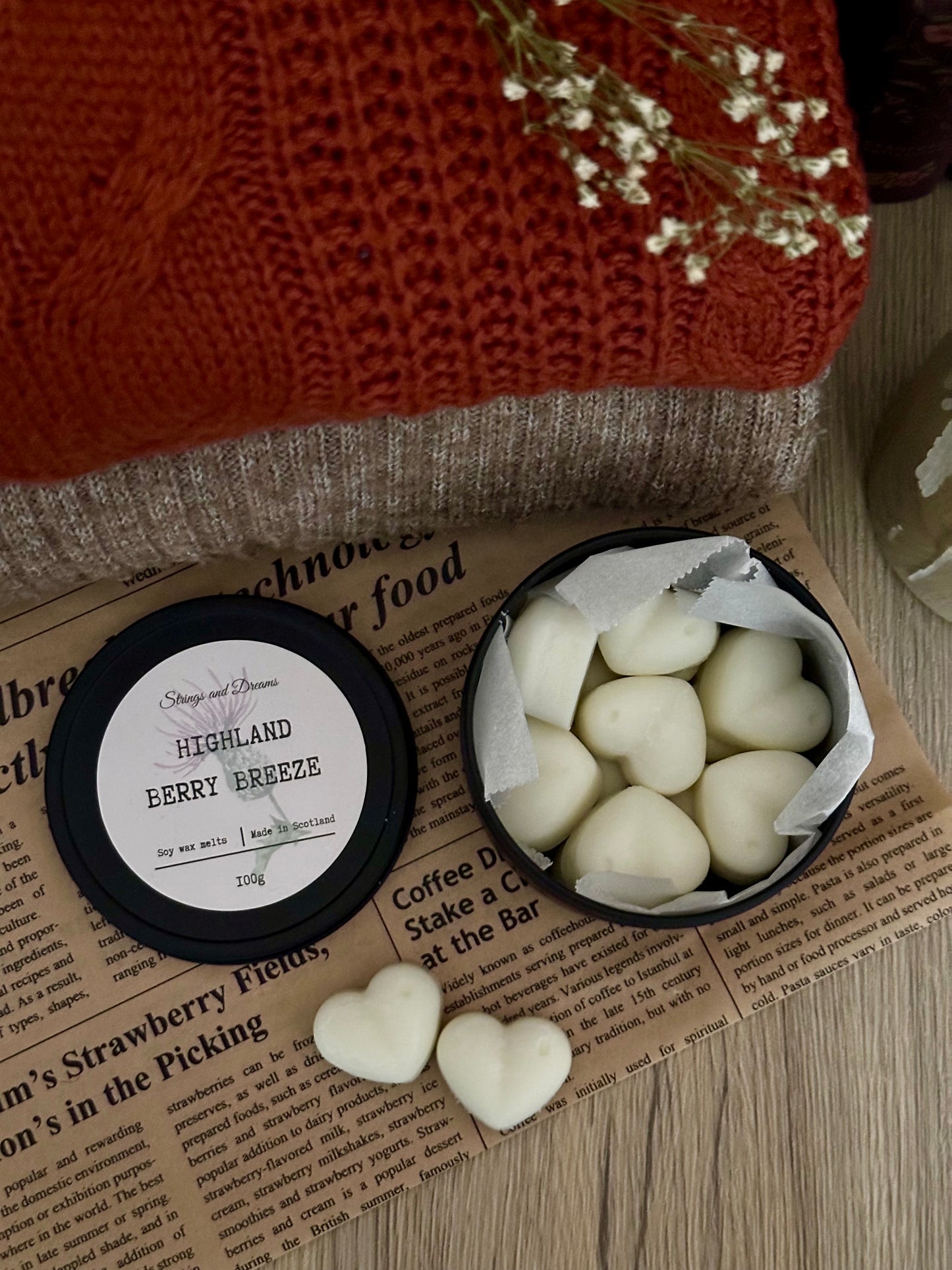 Highland Berry Breeze scented wax melts