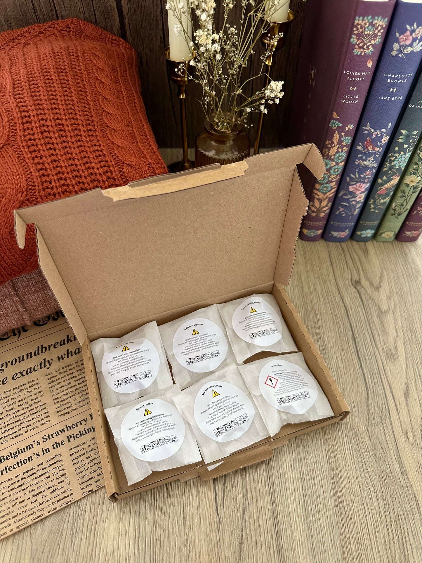 Discovery pack - digital story scented candle sample pack