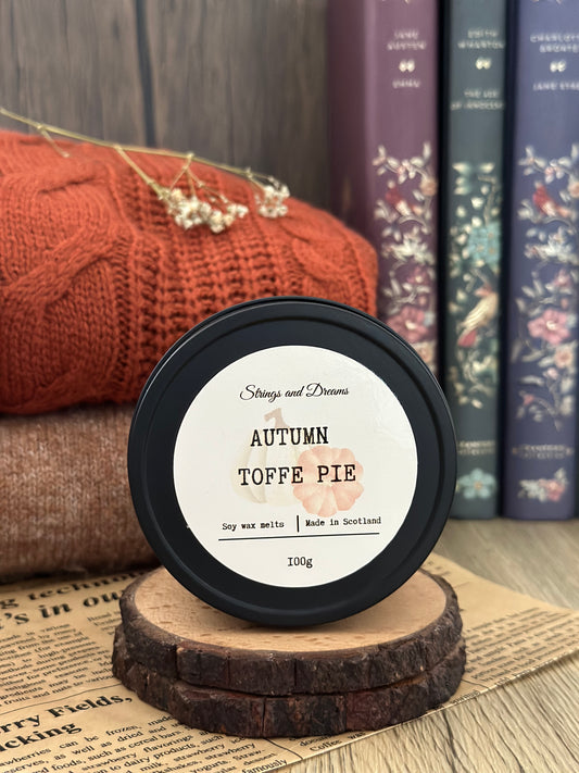 Autumn Toffee Pie wax melts