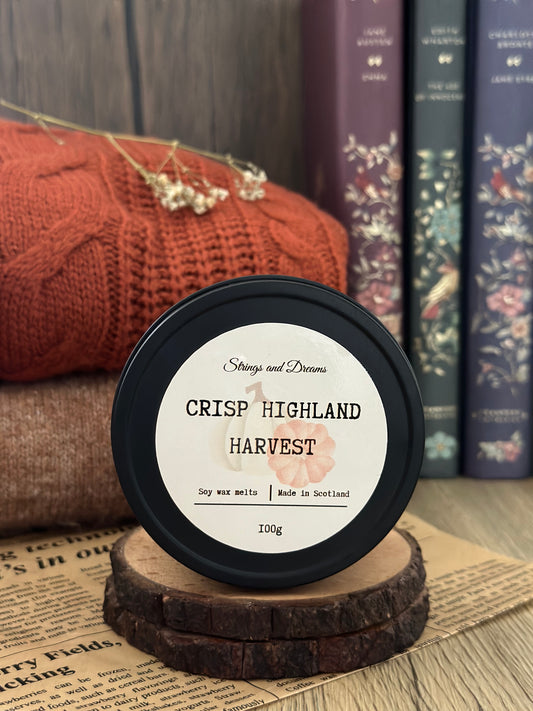 Crisp Highland Harvest wax melts