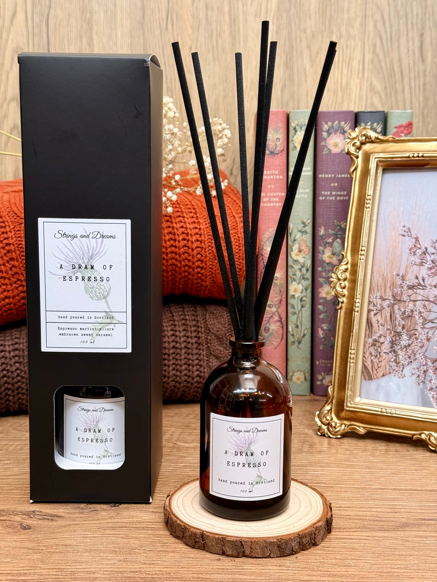 A dram of Espresso Reed Diffuser 100ml