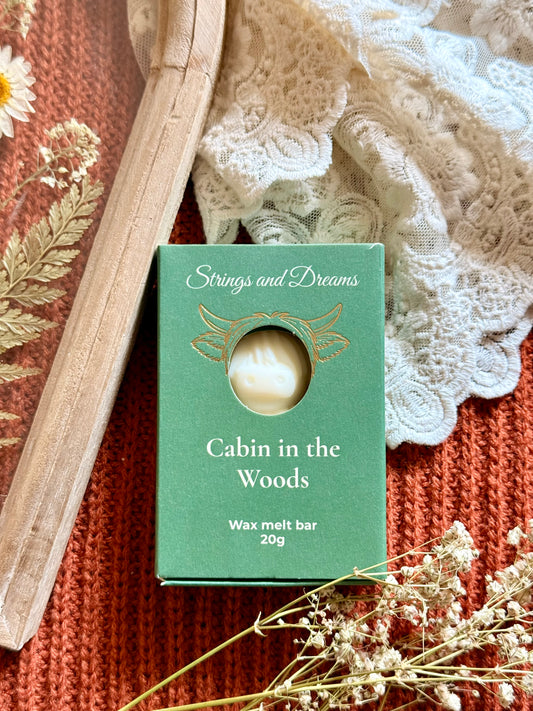 Cabin in the Woods Highland Cow wax melt bar