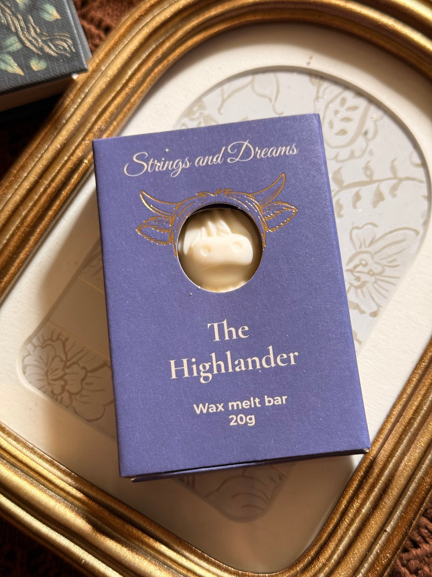 The Highlander Highland cow wax melt bar