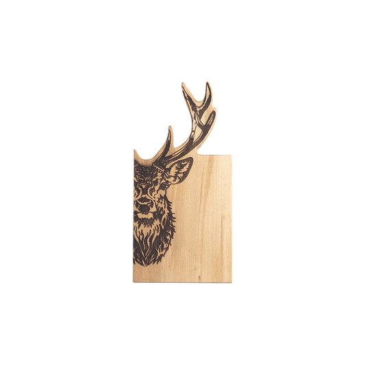 Selbrae Wood serving board Stag small