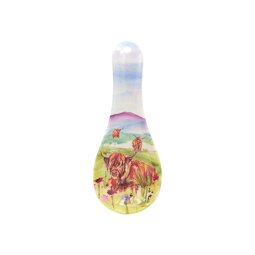 Jennifer Rose Highland Cow Spoon rest