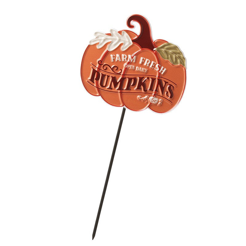 Farm Fresh Pumpkins stake