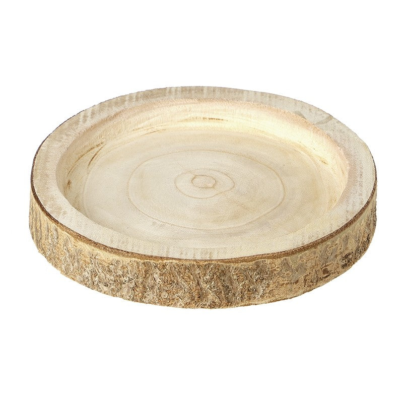 Small Log slice bowl