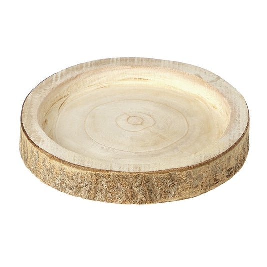 Small Log slice bowl